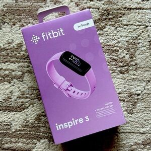 fitbit inspire 3 in lilac bliss